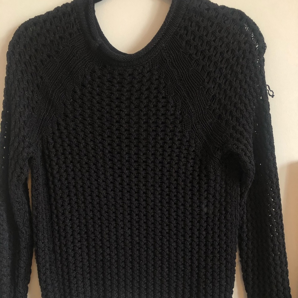 Black Knit Sweater